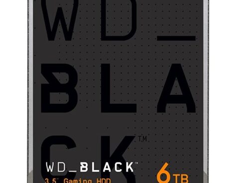 HDD WESTERN DIGITAL Black 6TB SATA 128 MB 7200 rpm 3,5" WD6004FZWX