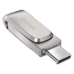 USB-C atminties kortelė SanDisk 128GB, šoninis vaizdas