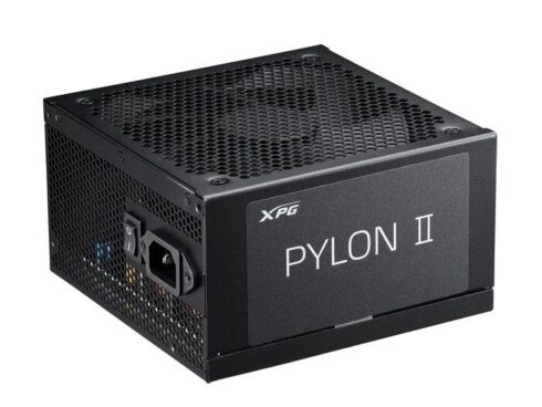 Power Supply ADATA XPG PYLON II ATX 3.1 650 Watts Efficiency 80 PLUS BRONZE MTBF 100000 hours PYLON650IIB-BKCEU