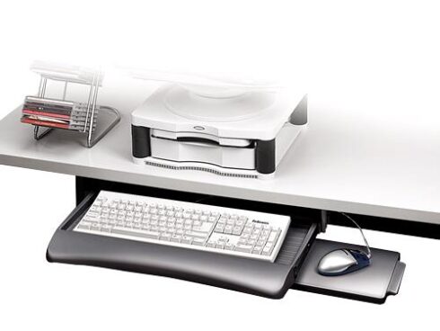 KEYBOARD ACC MANAGER/UNDERDESK 93804 FELLOWES