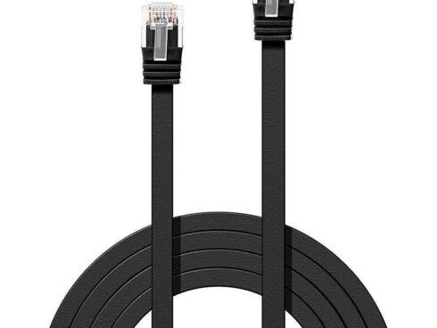 CABLE CAT6 U/UTP 5M/BLACK 47524 LINDY