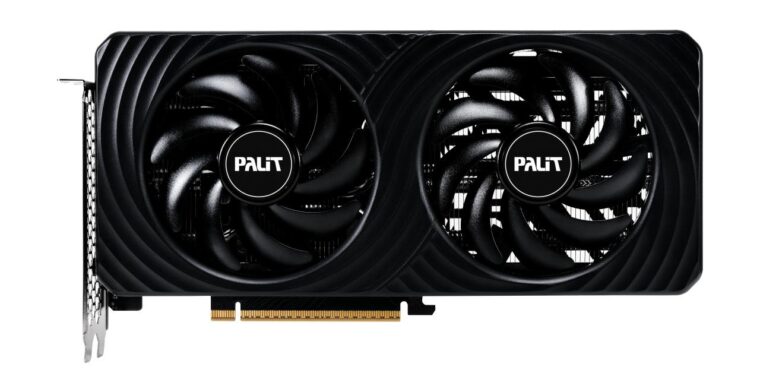 Vaizdo plokštė PALIT NVIDIA GeForce RTX 5060 Ti su 8 GB GDDR7 atminties