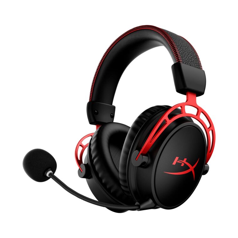 Ausinės HyperX Cloud Alpha Wireless, juodos, 300 valandų baterijos veikimo laikas