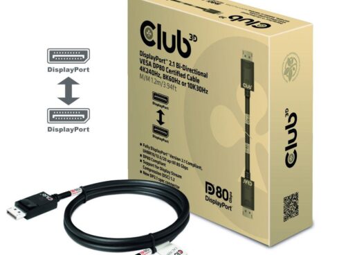 CABLE DP TO DP 1.2M/M/M CAC-1091 CLUB3D