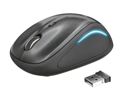 MOUSE USB OPTICAL WRL YVI FX/BLACK 22333 TRUST