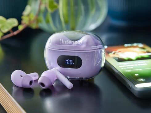 HEADSET BUDS PLUS T310AE/PURPLE 3720313 INTENSO