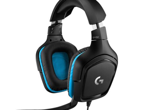 HEADSET GAMING G432/BLACK 981-000770 LOGITECH