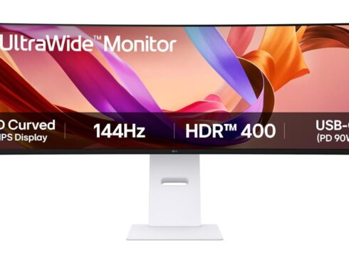 LCD Monitor LG 49 " 5120 x 1440 pixels Dual QHD Native aspect ratio 32:9 LED Curved 49U950A-W