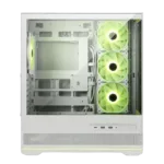 MSI MAG PANO 110R PZ WHITE korpusas, mid-tower formato, balta spalva