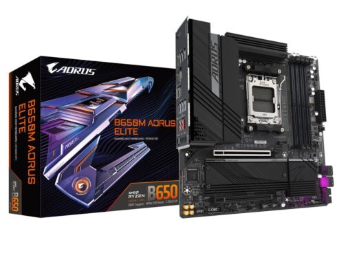 Mainboard GIGABYTE AMD B650 SAM5 Micro-ATX Memory DDR5 Memory slots 4 B650MAORUSELITE1.3