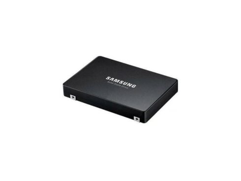 SSD SAMSUNG SSD series PM1743 7.68TB PCIe Gen5 NVMe NAND flash technology TLC Write speed 6000 MBytes/sec Read speed 7500 MBytes/sec Form Factor 2,5" MTBF 25000000 hours MZWLO7T6HBLA-00A07