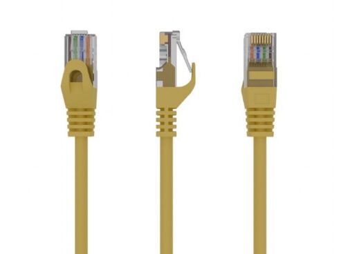 PATCH CABLE CAT6 UTP 2M/YELLOW PP6U-2M/Y GEMBIRD