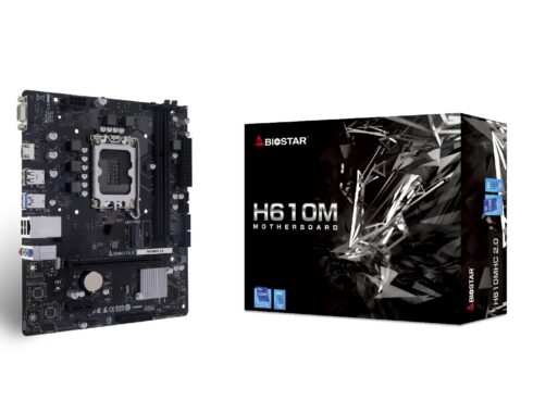 Mainboard BIOSTAR Intel H610 LGA1700 Micro-ATX Memory DDR4 Memory slots 2 H610MHC2.0