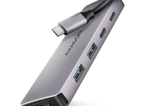 I/O HUB USB-C 5IN1/0.15M HMC-5H60 AXAGON