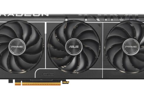 Graphics Card ASUS AMD Radeon RX 9070 XT 16 GB GDDR6 256 bit PCIE 5.0 16x Triple slot Fansink 1xHDMI 3xDisplayPort PRIME-RX9070XT-O16G