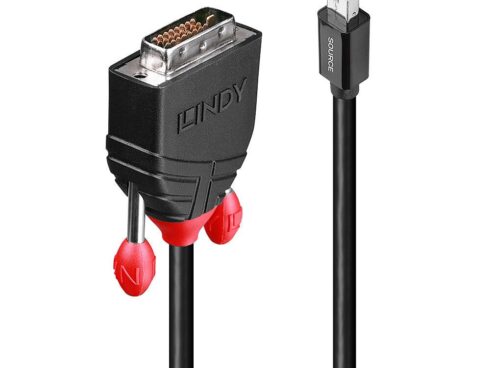 CABLE MINI DP TO DVI 3M/BLACK 41953 LINDY