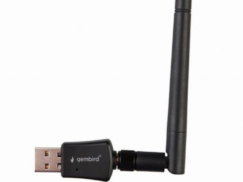 WRL ADAPTER 300MBPS USB HIGH/POWER WNP-UA300P-02 GEMBIRD