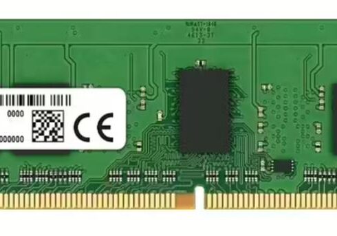Server Memory Module MICRON DDR4 16GB RDIMM 3200 MHz CL 22 1.2 V MTA9ASF2G72PZ-3G2R
