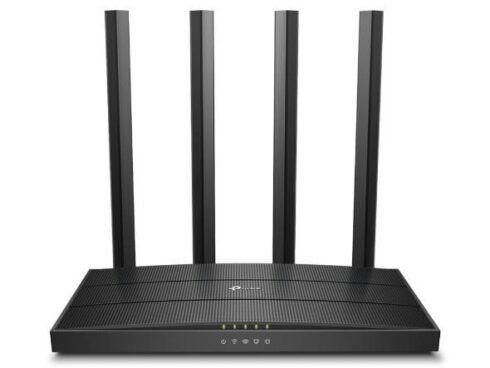 Wireless Router TP-LINK Wireless Router 1200 Mbps Wi-Fi 5 1 WAN 4x10/100/1000M Number of antennas 4 ARCHERC6