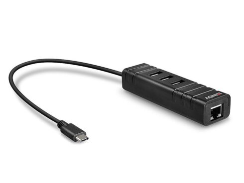 I/O HUB USB3.1 & LAN ADAPTER/43249 LINDY
