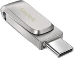 USB-C atminties kortelė SanDisk 64GB, šoninis vaizdas