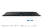 Monitorius SAMSUNG ViewFinity S5 su 21:9 VA paneliu, matomas iš šono