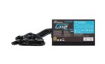 Maitinimo blokas SEASONIC G12 GM-750, matomas iš šono su laidų išdėstymu
