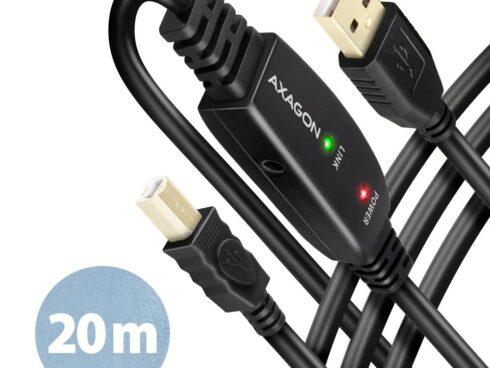 CABLE USB2.0 A-M/B-M ACTIVE/20M ADR-220B AXAGON