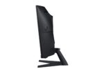 Monitorius SAMSUNG ODYSSEY G5 32" su išlenktu VA ekranu, šoninis vaizdas