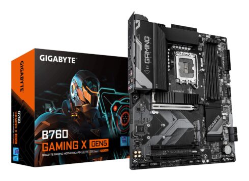 GIGABYTE B760 GAMING X GEN5 motininė plokštė su LGA1700 ir DDR5 atmintimi