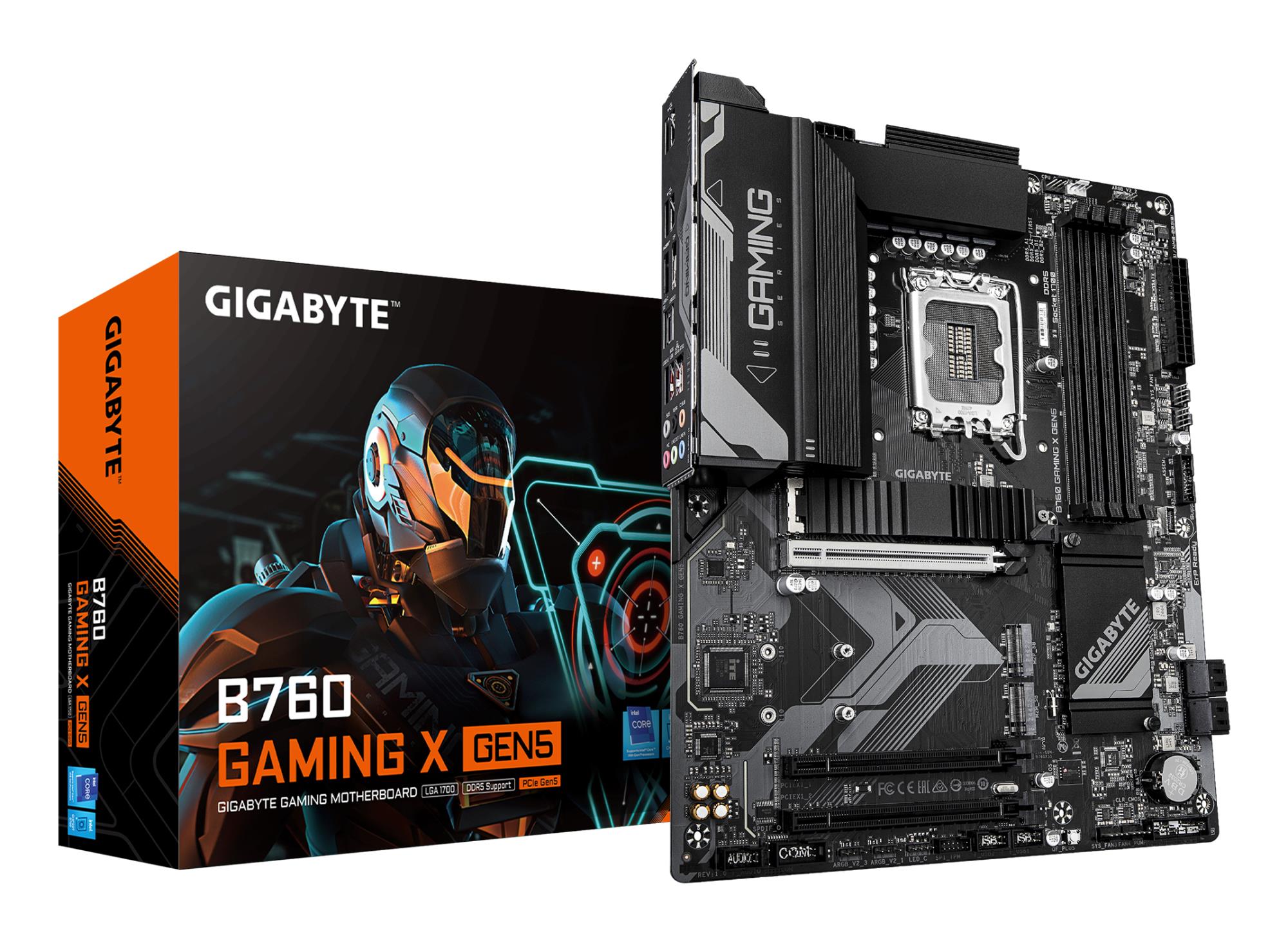 02309bfd-00fa-406d-8eaa-97e02d847c33 GIGABYTE B760 GAMING X GEN5 motininė plokštė su LGA1700 ir DDR5 atmintimi