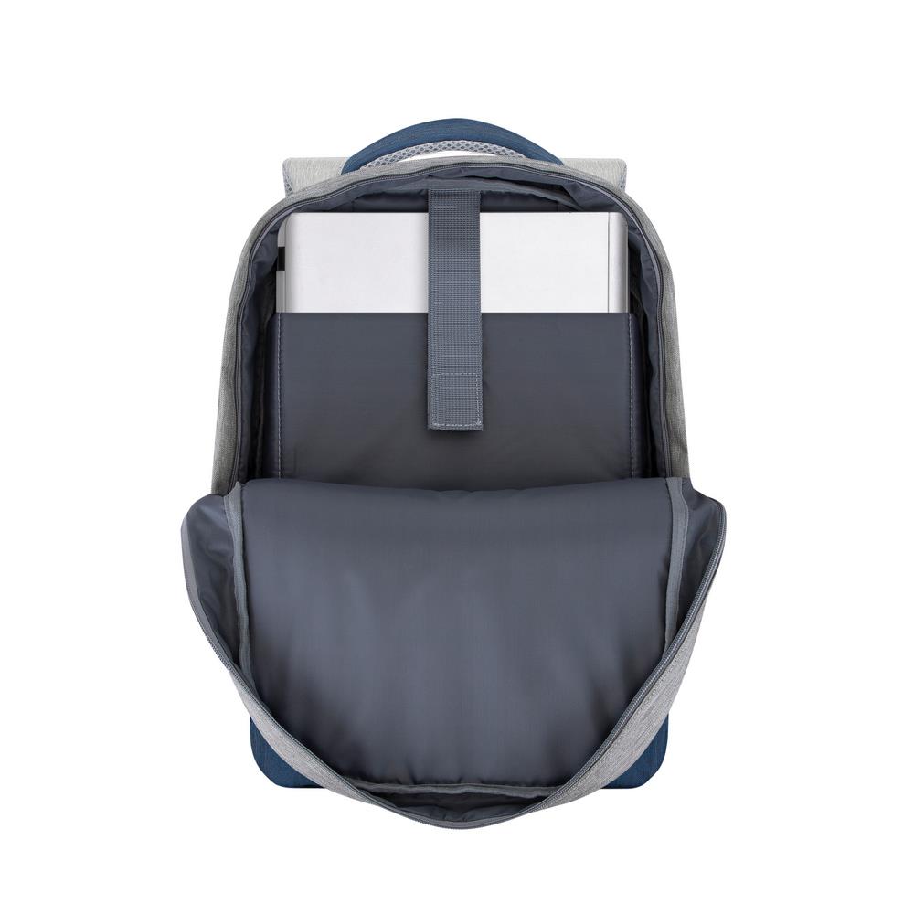 02842605-2f05-4a23-908d-31638898c546 NB CASE ANTI-THEFT 15.6"/7562 GREY/DARK BLUE RIVACASE