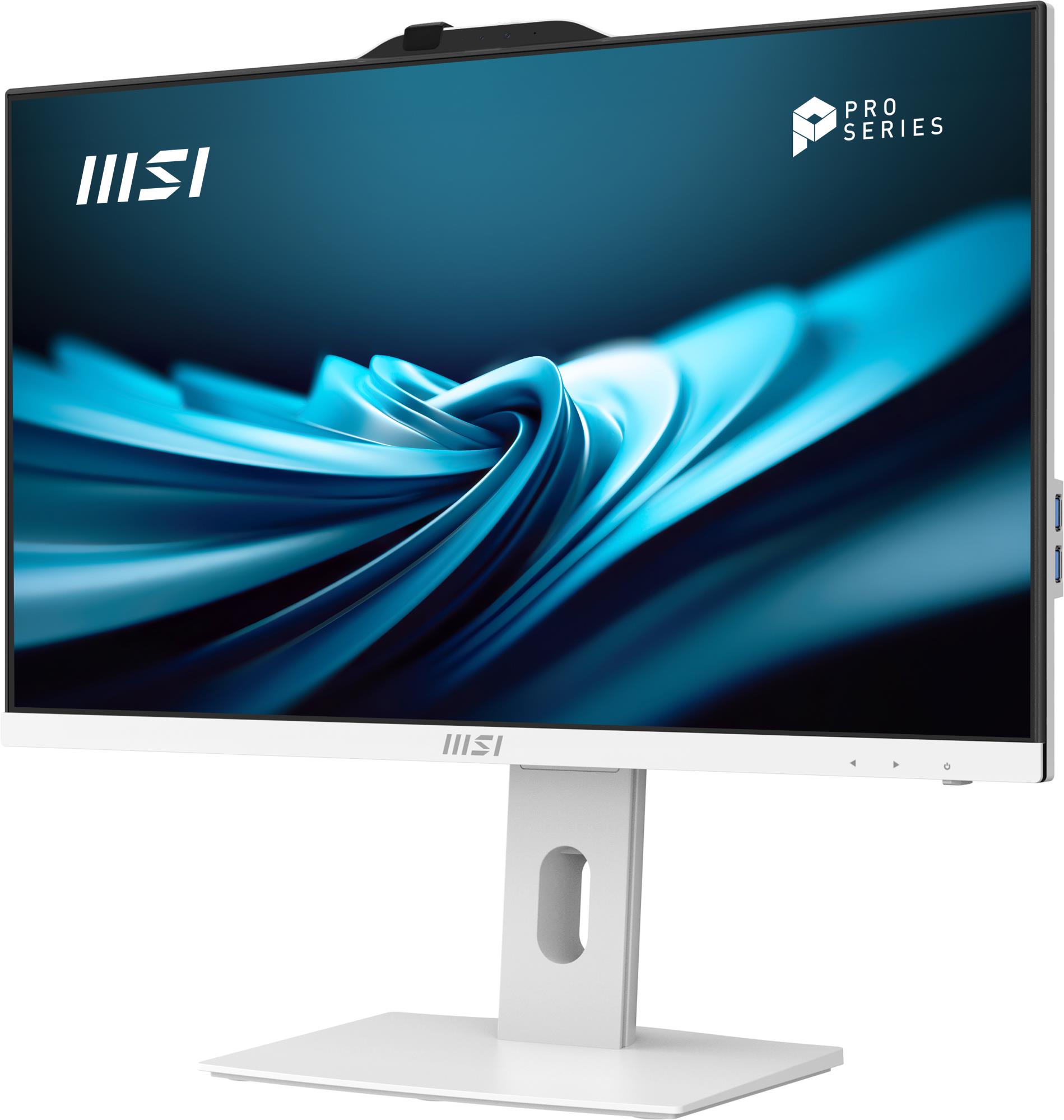 052939c0-c99d-4fed-bfa9-d78e487a1496 Monoblock PC MSI PRO AP241P 14M Business All in One CPU Core i5-14400 2500 MHz Screen 23.8" RAM 16GB DDR5 5600 MHz SSD 512GB Graphics card Intel UHD Graphics Integrated Windows 11 Pro Colour White PROAP242P14M-691EU