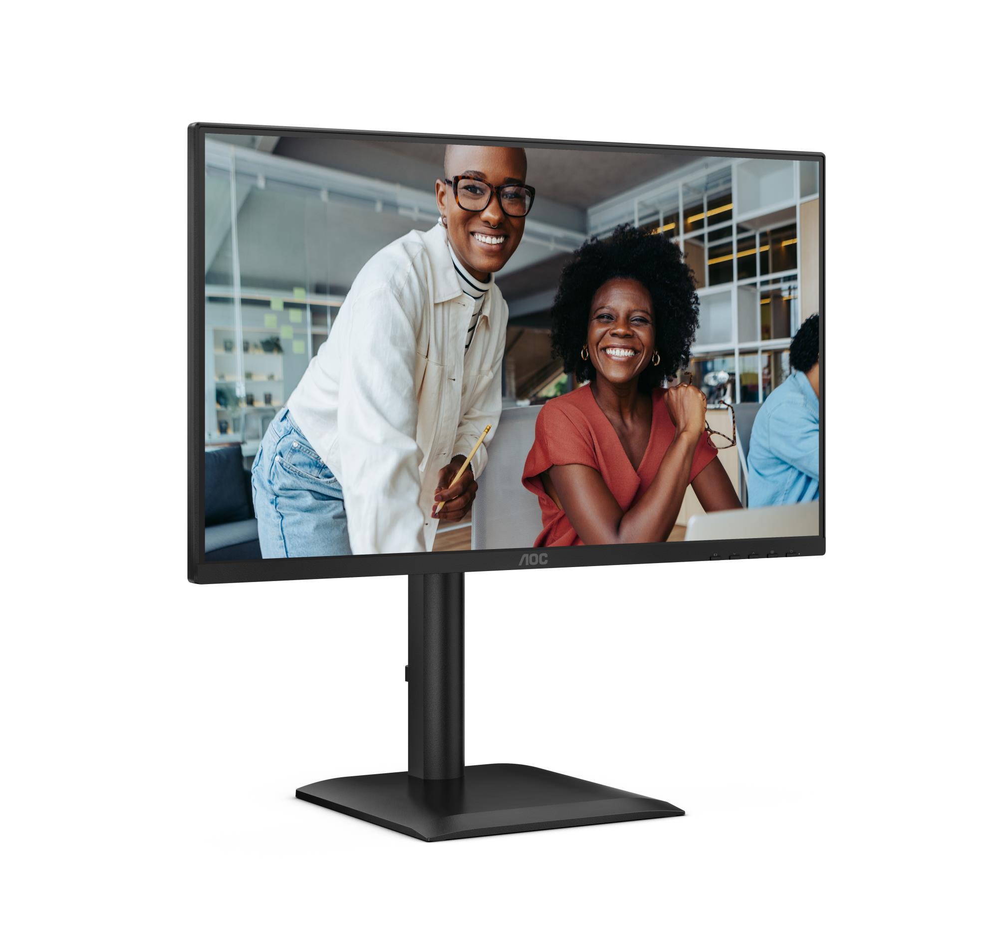 05377966-d7ea-454a-a5dc-ded2fda4bd20 LCD Monitor AOC 60.5 cm (23.8") 1920 x 1080 pixels Full HD Native aspect ratio 16:9 LED Flat 24E4U