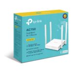 Wireless Router TP-LINK 750 Mbps 1 WAN 4x10/100M Number of antennas 4 ARCHERC24