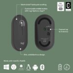 MOUSE USB OPTICAL WRL M350S/BLACK 910-007015 LOGITECH