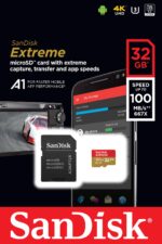 MEMORY MICRO SDHC 32GB UHS-I/W/A SDSQXAF-032G-GN6MA SANDISK