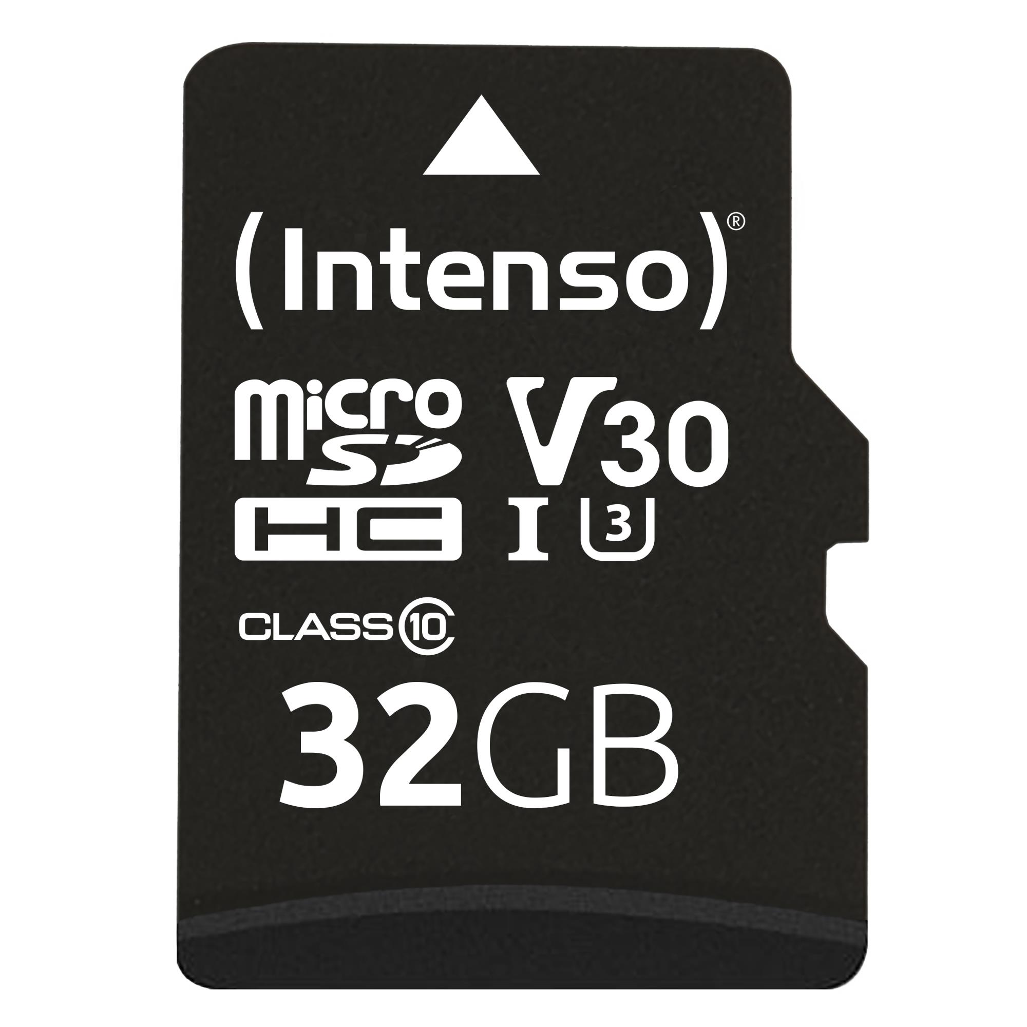 088ad111-53cb-4464-920e-e772273a487a Micro SDHC atminties kortelė 32GB C10 su adapteriu