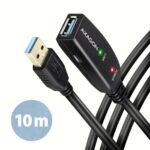 USB 3.2 A-M/A-F aktyvus kabelis, 10 m ilgio
