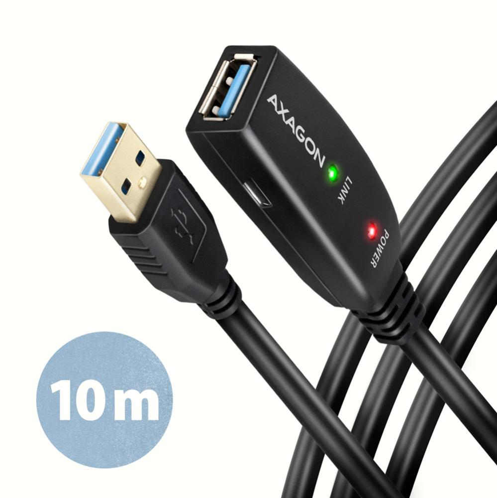 092d75c3-be1b-4404-b748-679363f4aa99 USB 3.2 A-M/A-F aktyvus kabelis, 10 m ilgio