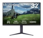 LG 31.5" IPS monitor 2560x1440 180Hz 1 ms