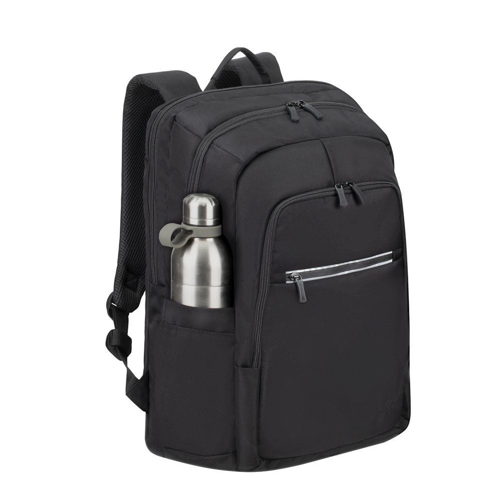 0a1bd2b8-1686-4551-9867-2ae4c0090364 Kuprinė NB BACKPACK ALPEND. ECO 17.3" iš šono, rodo dirželius ir kišenes