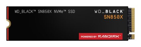 SSD WESTERN DIGITAL Black SN850X 4TB su 6600 MB/s rašymo greičiu