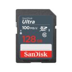 SDXC atminties kortelė 128GB UHS-I, modelis SDSDUNR-128G-GN3IN