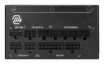 Power Supply MSI MAG A1000GL PCIE5 II ATX 3.1 1000 Watts Efficiency 80 PLUS GOLD PFC Active MAGA1000GLPCIE5II