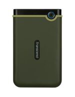 Išorinis HDD TRANSCEND StoreJet 1TB su USB 3.1, žalias