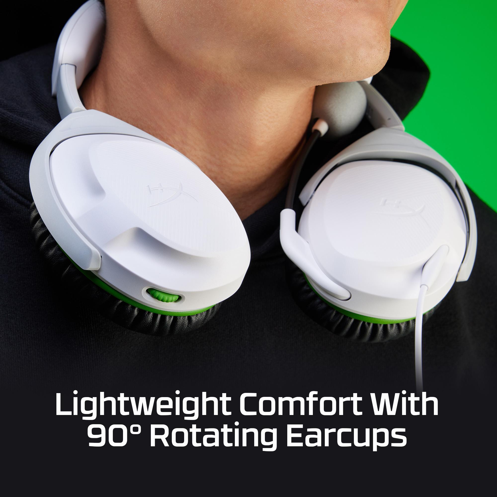0de91bd3-441d-45ab-8ddc-6ca8b0c18e37 HEADSET HYPERX CLOUDX STINGER2/WHITE/GREEN 75X28AA HYPERX