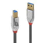 USB 3.2 A-B laidas 0.5m, 5Gbps, Cromo Line