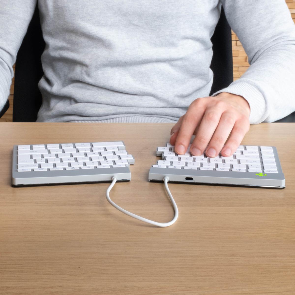 0e048459-aaee-49ac-ae93-639bd7cfa068 KEYBOARD WRL COMPACT BREAK/WHITE RGOSBUSWLWH R-GO TOOLS
