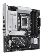 Mainboard ASUS Intel B860 Express LGA1851 Micro-ATX Memory DDR5 Memory slots 4 1xPCI-Express 4.0 1x 1xPCI-Express 4.0 16x 1xPCI-Express 5.0 16x 2xM.2 1xHDMI 1xDisplayPort 7xUSB 2.0 1xUSB-C 1xUSB-C w/Thunderbolt 1xOptical S/PDIF 1xRJ45 3xAudio port PRIMEB860M-AWIFI